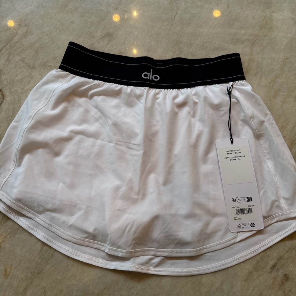 Alo Match Point Tennis Skirt